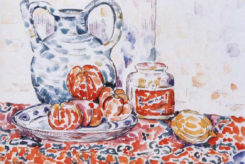 Paul Signac Still life